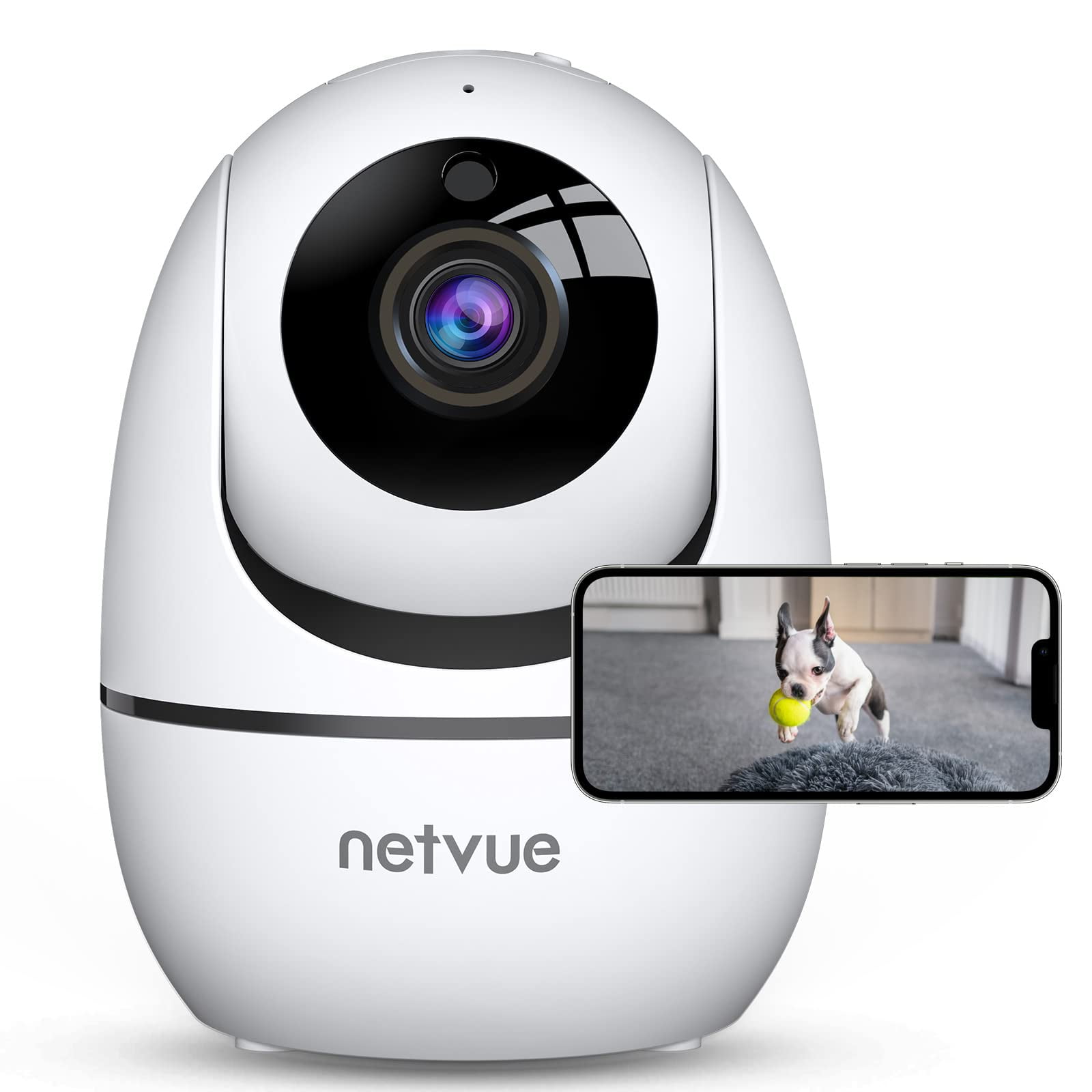 Netvue Indoor Security Camera with 1080P Video