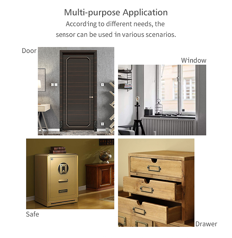 Wireless Smart Door and Window Alarm Sensor