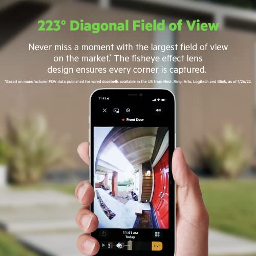 Wemo Smart Video Doorbell with Night Vision