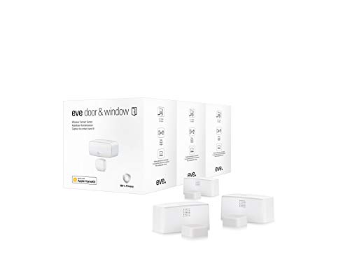 Eve Smart Wireless Door & Window Sensors - 3 Pack