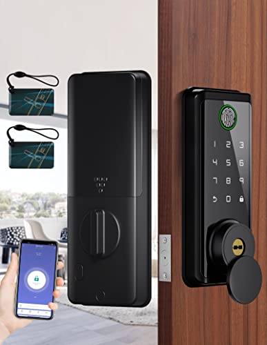 Smart Keyless Fingerprint Door Lock with App Control