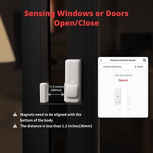 Smart Bluetooth Door Sensor with Motion Detection