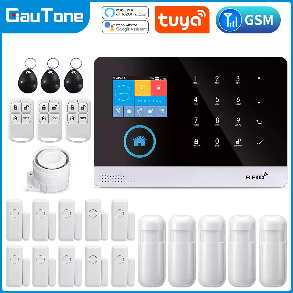 GauTone PG103 WiFi Home Alarm System