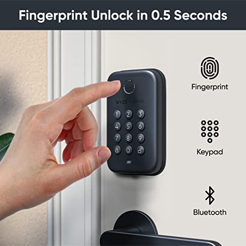 Wyze Smart Fingerprint Keyless Entry Door Lock