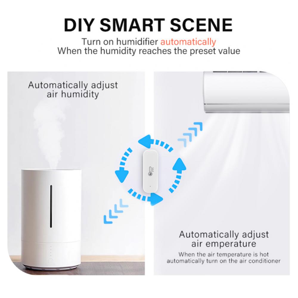 Tuya ZigBee WiFi Smart Temp & Humidity Sensor