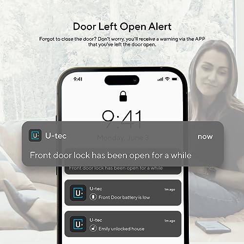 ULTRALOQ U-Bolt Pro Smart Keyless Door Lock