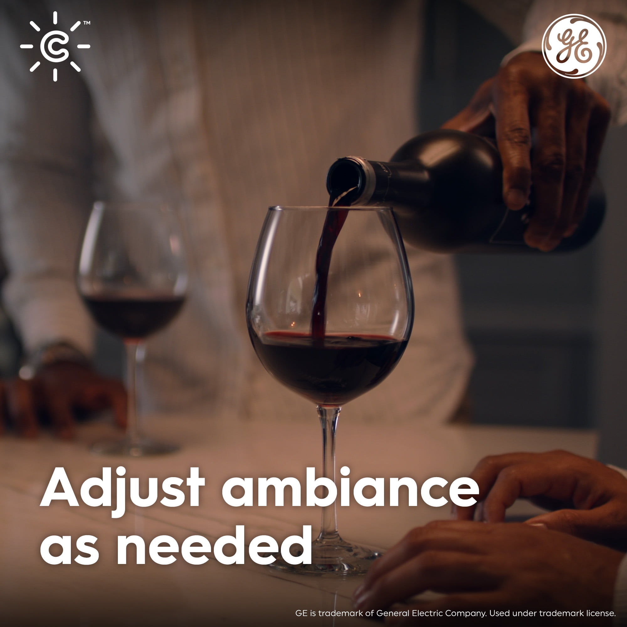 GE CYNC Smart LED Light Bulbs, 2-Pack