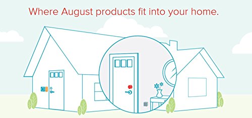 August Smart Lock - HomeKit Compatible, Silver