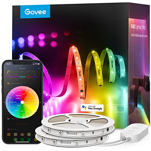 Govee Smart RGBIC LED Strip Lights with App Control