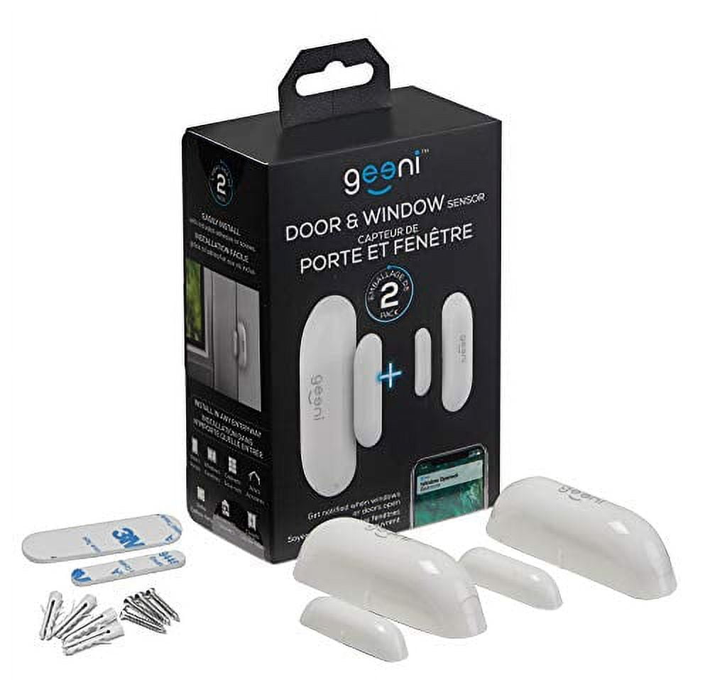 Geeni Wireless Smart Door and Window Sensors, 2-Pack