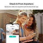 Kasa Smart Kasa 2K QHD Security Camera Pan/Tilt, Starlight Sensor for Color Night Vision,Motion Detection for Baby & Pet Monitor, SD/Cloud Storage,Works with Alexa & Google,Free Expert Support(KC410S)