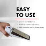 SABRE 120 dB Wedge Door Stop Security Alarm, Extremely Loud Wireless Alarm Siren Audible Up To 1,500 Ft., Non-Skid Pad, Compact Alarm Great for Home, Travel, Apartment or Dorm