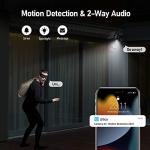 SEHMUA 4G LTE Cellular Solar Security Camera Wireless Outdoor, No WiFi Solar Powered Camera, 360° Live View, 2K Color Night Vision, PIR Motion Sensor, 2 Way Talk, Built in SIM Card