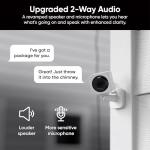 Wyze Cam OG Indoor/Outdoor 1080p Wi-Fi Smart Home Security Camera with Color Night Vision, Built-in Spotlight, Motion Detection, 2-Way Audio, Compatible with Alexa & Google, White, Free Expert Setup
