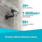 Defender PHOENIXM2 Non-WiFi Plug-in Power Security Cameras- for Home & Business Surveillance Indoor & Outdoor Bullet Cameras with 7 Inch LCD Display Monitor (2 Cameras)