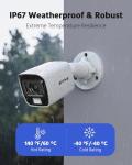 ANNKE 3K Lite Wired Security Camera System with AI Human/Vehicle Detection, H.265+ 8CH Surveillance DVR with 1TB Hard Drive and 8 x 1080p HD Outdoor CCTV Cameras, Color Night Vision, Smart Dual Light