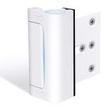 Door Reinforcement Lock Withstands 800lbs of Force - White Extra Proof Door Lock for Kids Safety with 8 Screws Prevents Unauthorized Entry, Add a Door Security Lock for Home Safety & Privacy
