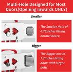 Portable Door Lock 2Pack Extra Lock for Additional Privacy and Safety in Home,Hotel and Apartment,Prevent Unauthorized Entry,Protect Family Security in Traveling,Home,Bedroom,Hotel,Apartment,AirBNB