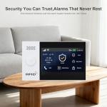 PGST WiFi Alarm System with 5MP HD Security Camera,Wireless Home Security System with Door Alarm Sensor,Motion Detector,The Older SOS Button,Tuya APP Instant Alerts for Villa,Apartment,Kids Safety