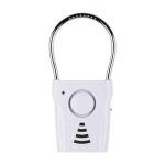 SABRE 110dB Door Handle Alarm, Extremely Loud Wireless Audible Up To 680 Ft Away, Hangs Off Door Knob or Handle, Vibration-Triggered Home Security Alarm, 3 Adjustable Settings, Great for Travel