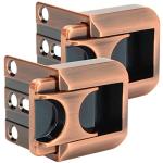 CZU Home Door Lock Security, Upgraded Safety Childproof Door Reinforcement Lock Latch (2-Pack), Extra Defend Door Lock for Inward Swinging Door