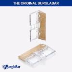 Burglabar 2 Pack for Sliding Door Locks for Sliding Glass Doors & Windows, Child Proof