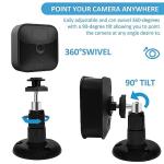 Blink Outdoor Camera Mount, 360 Degree Adjustable Indoor/Outdoor Wall Mount Bracket for Blink Home Security System Black 3 Pack
