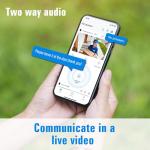 Security Cameras Wireless Outdoor, 2K Cameras for Home Security with Color Night Vision, SD/Cloud Storage,Longer Battery Life, Weatherproof, AI Motion Detection, Spotlight Siren Alarm