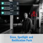 Security Cameras Wireless Outdoor, 2K Cameras for Home Security with Color Night Vision, SD/Cloud Storage,Longer Battery Life, Weatherproof, AI Motion Detection, Spotlight Siren Alarm