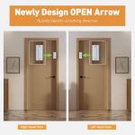 Home Security Door Reinforcement Lock, 3-Pack Upgraded White Front Door Locks for Kids Safety Withstand 800 lbs, Toddler Child Proof Door Lock, Extra Door Lock from Inside Prevent Unauthorized Entry