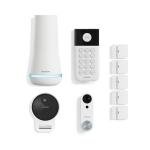 SimpliSafe 9 Piece Wireless Home Security System Gen 3 with Outdoor Camera and Wired Video Doorbell - Optional 24/7 Professional Monitoring - No Contract - Compatible with Alexa and Google Assistant
