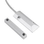 Wired Metal Door Window Magnetic Sensor Detector Switch Alarm Home Garage Security Kit