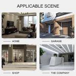 Wired Metal Door Window Magnetic Sensor Detector Switch Alarm Home Garage Security Kit