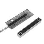 Wired Metal Door Window Magnetic Sensor Detector Switch Alarm Home Garage Security Kit