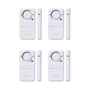 SABRE Wireless Home Security Door Window Burglar Alarm with LOUD 120 dB Siren, DIY EASY to Install