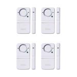 SABRE Wireless Home Security Door Window Burglar Alarm with LOUD 120 dB Siren, DIY EASY to Install