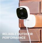 AlfredCam Plus 2 Smart Home Security Camera 2.5K, WiFi 2.4 & 5GHz, Indoor/Outdoor, IP65 Waterproof, LED Spotlight, Two-Way Audio, Color Night Vision, Baby/Pet Cam, App Powered (90M+ downloads)