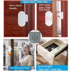 Door Window Alarm When Opened for Home Kids Safety with Remote, Door Entry Magnetic Sensor Alarm for Store/Garage,130dB Loud Alarm 4 Working Mode