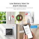 Alarm System for Home Security,21Pcs DIY Kit Touch Screen Siren Hub with Loud Alarm,SOS Button,Window Alarms, Remotes,Door/Motion Sensors,APP Control,Compatible with Alexa,NO Monthly Fee