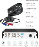 ZOSI 3K Lite Security Camera System with AI Human Vehicle Detection,H.265+ 8CH HD TVI Video DVR Recorder with 4X HD 1920TVL 1080P Indoor Outdoor Weatherproof CCTV Cameras,Remote Access,1TB Hard Drive
