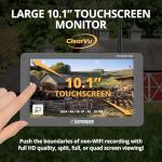 Defender PhoenixHD Wireless Security Camera System with 10.1” Touchscreen Monitor, 4 Outdoor 1080P HD Night Vision Cameras, Plug & Play Home Security System, Two Way Talk, No WiFi Required