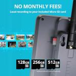 Defender PhoenixHD Wireless Security Camera System with 10.1” Touchscreen Monitor, 4 Outdoor 1080P HD Night Vision Cameras, Plug & Play Home Security System, Two Way Talk, No WiFi Required