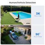 Hiseeu 16CH 3K Wired Security Camera System with Smart Dual Light,Audio,Vehicle/Person Detection,5MP 16CH DVR,16PCS 5MP IP67 Outdoor Indoor Surveillance CCTV Cameras,3TB HDD for 24/7 Home Security