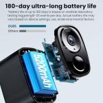 2026 Enhanced 2K UHD Security Cameras Wireless Outdoor – Free Cloud & SD Storage, Dual-Band WiFi 2.4G/5G, Full-Color Night Vision, 6-Month Battery, Motion Alerts, IP66 Weatherproof, 2-Way Talk