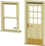 Outdoor/Indoor (6 Pack) 3.54" X 2.24" Home Business Security Burglar Alarm System Window Door Warning Alert Back Self Adhesive Vinyl Sticker Decals