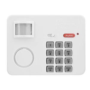 105DB Password Wireless Home Security Emergency Keypad Alarm Siren, 105° Alarm PIR Motion Sensor Detectors Door Window Home Security System