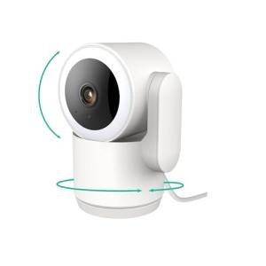 Luna 2K Indoor Cameras for Home Security, 2.4GHz & 5GHz WiFi, 360-Degree Pan-Tilt, Built-in Spotlight, Human Auto Tracking, Siren, Pet/Dog/Baby Camera with Phone app, White (2026 Upgrade Version)