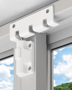 Sliding Door Lock Window Locks for Patio Sliding Glass Door Foot Locks for Front Door Security Bar Stoppers Top Horizontal Childproof Keyless Safety Lock from Inside Home Apartment Hotel Essentials