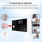 XUK Home Security System, Smart Home Alarm System with Door & PIR Motion Sensor, Works with Alexa/Google Home, Easy Installation Home Security Alarm Kit，Wireless 4G/GSM/Wi-Fi (24pcs Set)