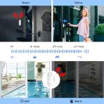 TECKNET Door Alarms for Kids Safety, Window Alarm Pool Alarms Door Alarm for Home Security, 2-in-1 Alarm & Chime, 3-Level Volume Control, Wireless Alarm for House Hotel Cars Sheds Caravans (3 Pack)